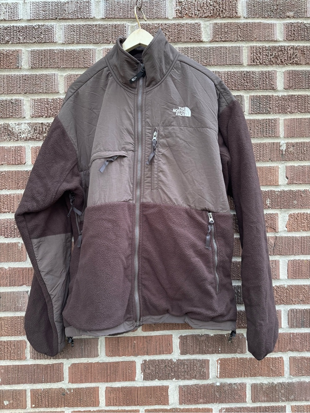 The NORTH FACE Men’s XL Denali Polartec Fleece Vented Brown Sweater Jacket